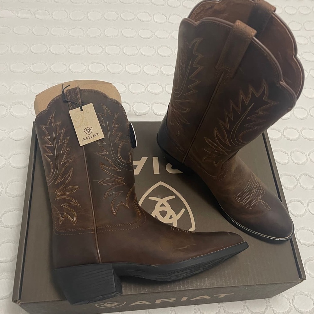female cowboy boots heritage western R toe